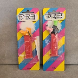 Vintage 1993 Goofy & Pluto Pez Dispensers
